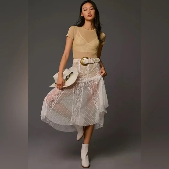 Anthropologie | Second Skin by RD Style Rossie Bodysuit Gold Small - Picture 3 of 8